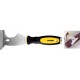 bic Spatule multifonction l. 75 mm inox.er acier avec extracteur de clous manche bic SCR-M75