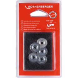 ROTHENBERGER Molette de coupe Rothenberger D.19,3mm acier trempé pour section de tube pour art.no. 781245 5 pièces / carte 07018