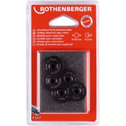 ROTHENBERGER Roue de coupe Rothenberger pour tube ondulé CSST 5 pièces 1000002077