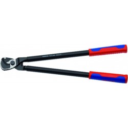 Knipex Coupe-câbles, Pour un usage à deux mains, construction courte Knipex 9512500