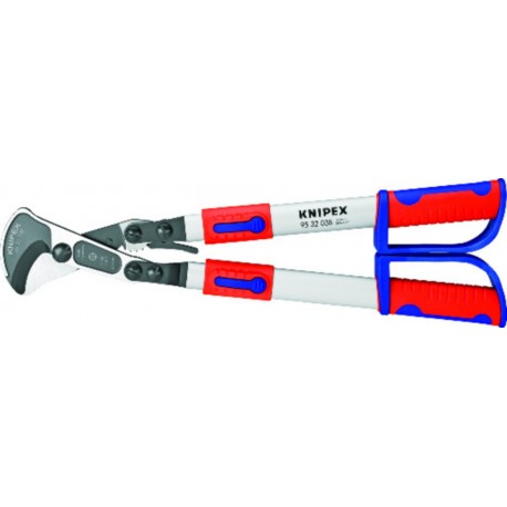 Knipex Coupe-câbles, à cliquet, avec bras télescopiques Knipex 9532038