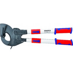 Knipex Coupe-câbles, à cliquet, avec bras télescopiques Knipex 9532060