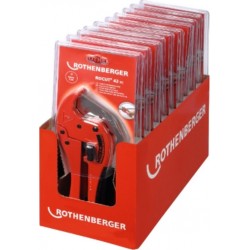 ROTHENBERGER Coupe-tubes en plastique Rothenberger ROCUT TC 42, 0-42mm, présentoir, 10 pièces 052000D