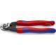 Knipex Coupe-câbles acier, forgé Knipex 9562190TBK