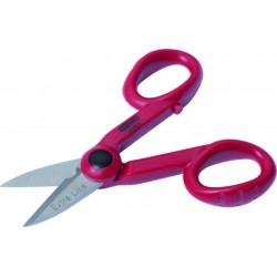 KS Tools Ciseau universel d'atelier, 140mm, rouge 118,001