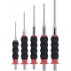 KS Tools Driver set, CrMo, 5 pièces cylindriques 156,023