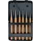 KS Tools Jeu de chasses, 6 pcs. dans son coffret de rangement métallique 162,2124