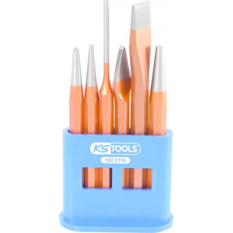 KS Tools Jeu d'outils combinés, 6 pcs. dans un étui en plastique 162,2118