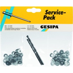 Gesipa Assortiment de rivets POP 102 pces GESIPA 1433668