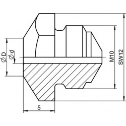 Gesipa Embouchures 17/18 f. Pince à riveter aveugle S 1434976