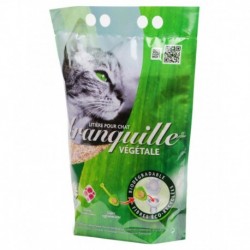 Tranquille Litière Végétale Biodégradable Pour Chat 4L (lot de 2)