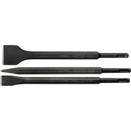 Rennsteig Jeu de burins SDS-plus– 250 mm 3 pièces, Nombre d'outils: 3 21200090