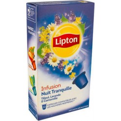 Infusion Lipton Nuit tranquille x10 16g