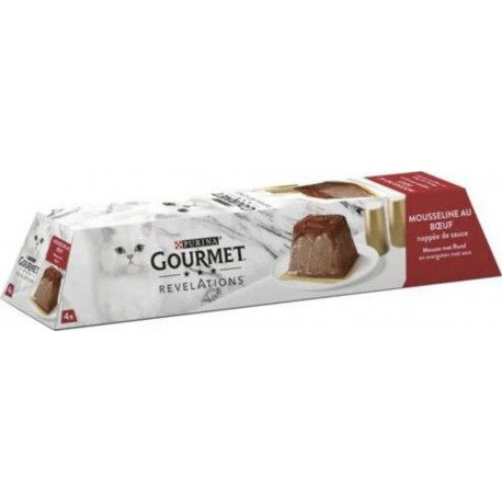 PURINA GOURMET BEEF REVELATIONS 4x57g