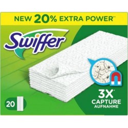 Swiffer Recharge lingette Dry Balai attrape poussière x20