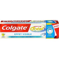 Colgate Dentifrice Total Effet Visible 75ml (lot de 6)