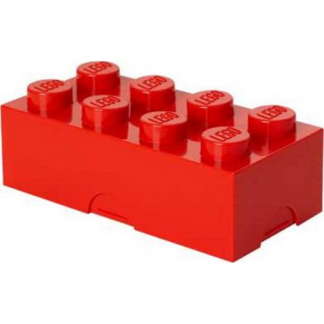 Lego Lunch Box 8 Red