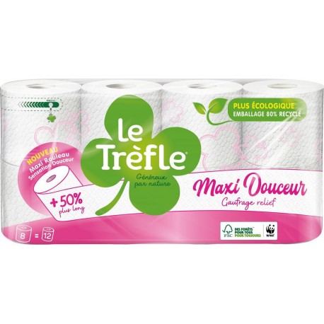 Le Trèfle Maxi Douceur x8 (lot de 2)