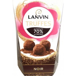 Lanvin Truffes Au Chocolat Noir Aux Eclats De Caramel Pointe De