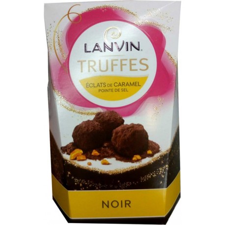 Lanvin Truffes Au Chocolat Noir Aux Eclats De Caramel Pointe De Sel 250g