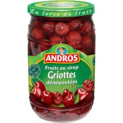 Andros Griottes denoyautées 370g