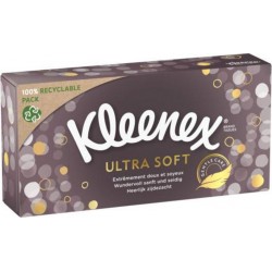 KLEENEX MOUCHOIRS ULTRA SOFT x64 boîte distributrice 54