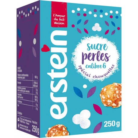 Erstein Sucre perles spécial chouqettes 250g