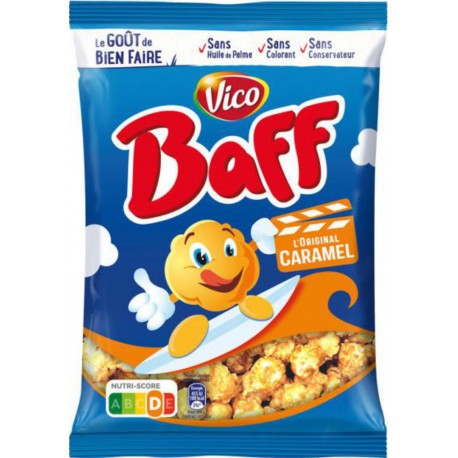 BAFF Pop Corn Caramel 100g