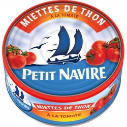 Petit Navire Miettes de Thon à la Tomate 250g (lot de 3)
