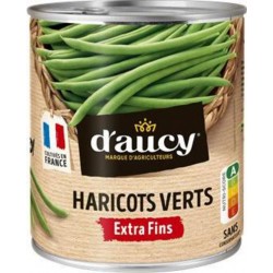 d'Aucy Haricots verts Extra fins 440g