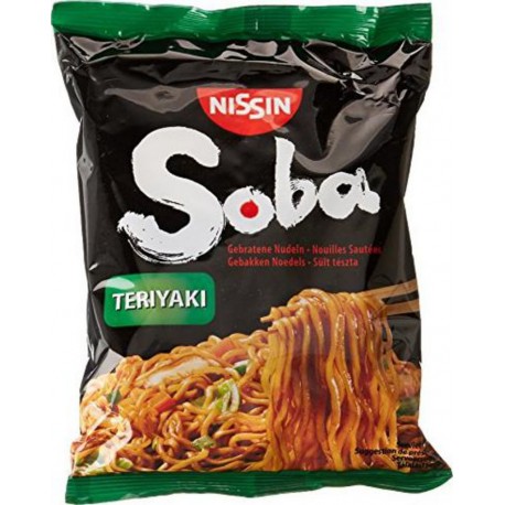 Nissin SOBA SACHET NOUILLES JAPONNAISES TERIYAKI 100g