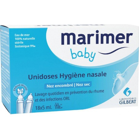 Marimer Hygiène nasale bébé encombré sec