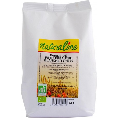 Naturaline Farine Bio Petit épeautre complète 500g