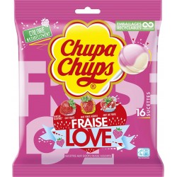 CHUPACHUPS CHUPA CHUPS FRAISE x16 192g (lot de 6)