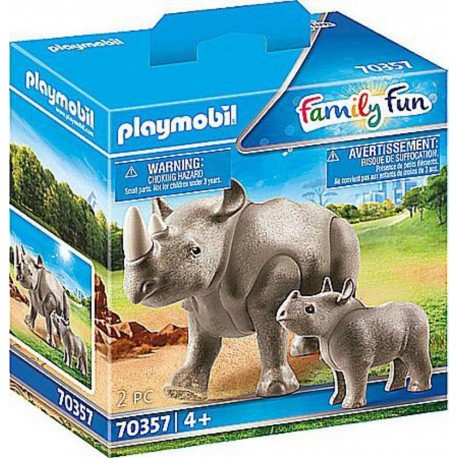 PLAYMOBIL 70357 RHINOCEROS ET SON PETIT