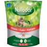 Nullodor Litière bio agglomérante sans odeur pour chat 3,7L 1,5Kg (lot de 3)