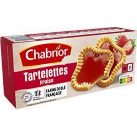 CHABRIOR CHAB TART.CARREE FRAISE 127G