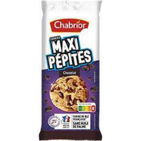 CHABRIOR Cookies Maxi Pépites chocolat 184g