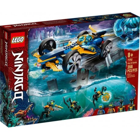 LEGO 71752 Le bolide Ninja sous-marin