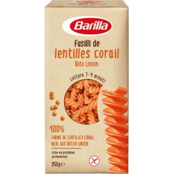 BARILLA Fusilli Lentilles Corail Rote Linsen 250g