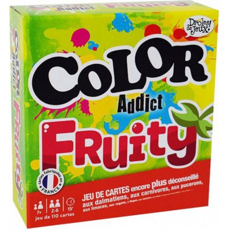 Droles De Jeux Color Addict Fruity - Jeu de 110 cartes