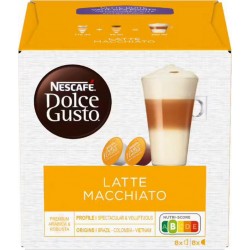 Nescafé Capsules Dolce Gusto Latte Macchiato 2x8 183g