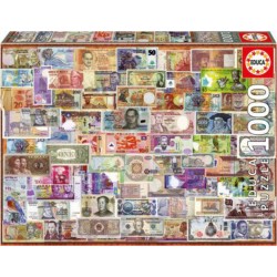 Educa Puzzle Billets du monde entier 1000p 17659