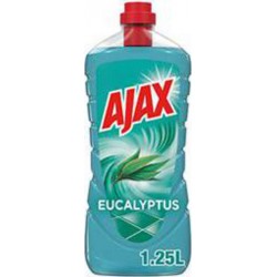 Ajax Nettoyant multi-surfaces à l'eucalyptus la bouteille de 1,25L (lot de 4)