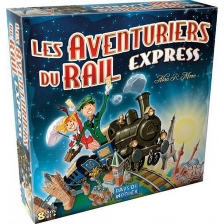 Asmodee Jeu Les aventuriers du rail