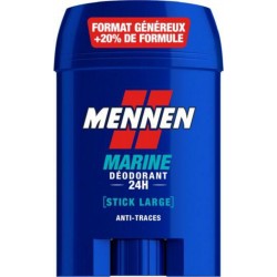 MENNEN HOMME STICK LARGE ANTI-TRACES MARINE 24h 60ml