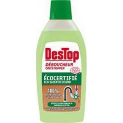 Destop Déboucheur Ecocertifié parfum Eucalyptus 500ml (lot de 3)