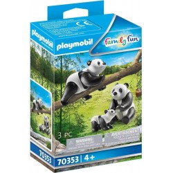 PLAYMOBIL 70353 COUPLE DE PANDAS ET BEBE