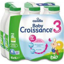 CANDIA BABY CROISSANCE 3 BIO 6X1L