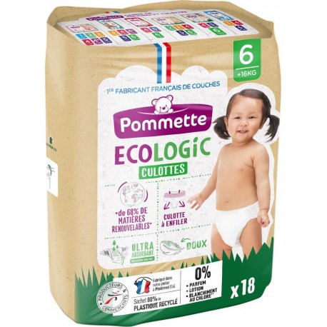 Pommette ECOLOGIC taille 5 poids +16Kg x18